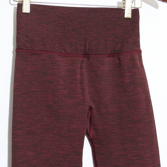 Lululemon Ready To Run Tight Leggings *Evanescent 26" Star Ruby / Black Satin 4 - Picture 3 of 10